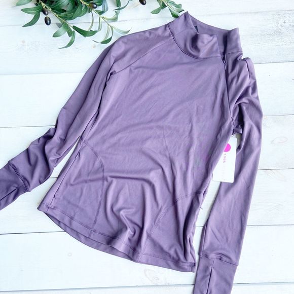 Purple activewear top Outlet